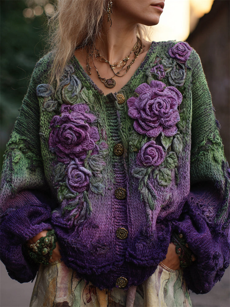 Violet | Women Knit Cardigan